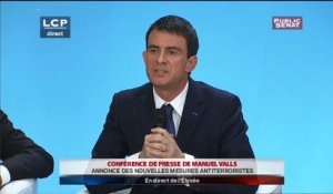 Apartheid ? "Peu importent les mots", dit Valls après un début de controverse (LCP)