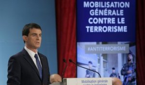 Lutte contre le terrorisme: les principales annonces de Manuel Valls