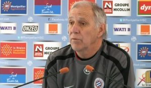 MHSC - Girard : «Pas en mesure de viser l'Europe»