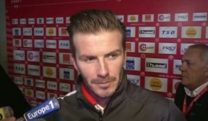 PSG - Beckham : «On ne pouvait rien y faire»
