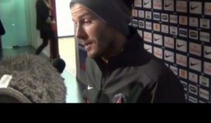 FOOT - L1 - PSG - Beckham : «Evidemment on est content !»