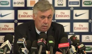 FOOT - C1 - PSG - Ancelotti : «C'est une question de courage !»