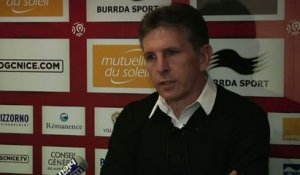 FOOT - L1 - OGCN - Puel : «En danger»