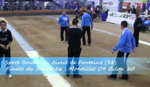 Top mène S4 avec Culture Sport Boules : Lyon Sport Métropole contre Saint-Vulbas