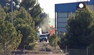 Le crash en Espagne d'un F-16 grec fait dix morts dont huit Français