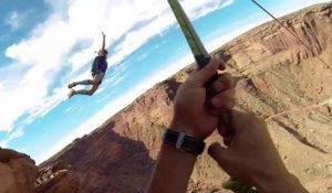 GoPro : du BASE jump sensationnel au coeur d'un canyon