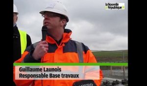 VIDEO. Nouâtre : la LGV reçoit ses premiers rails