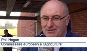 Etape belge pour le commissaire à l'Agriculture en tournée des fermes européennes