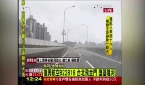 Crash du vol TransAsia 235 sur une autoroute à Taiwan