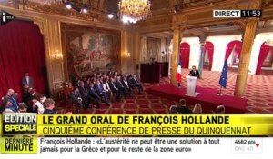 Hollande à la communauté internationale: «Faites votre travail» dans les zones de conflits
