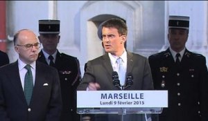 Valls: Les tirs à Marseille sont la "démonstration" qu'il faut une "action dans le temps"