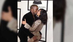 Kim And Kanye's Hot Grammy's PDA
