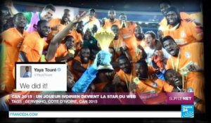 CAN 2015 : un joueur ivoirien devient la star du web