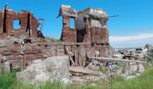 Images aériennes du village abandonné d'Epecuen (Argentine) - Drone Footage!