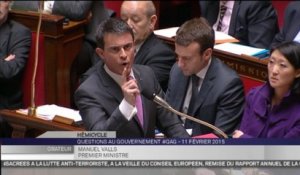 Guillaume Larrivé demande la démission de Taubira, Manuel Valls la soutient