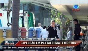 Brésil : trois morts dans l'explosion d'une plateforme pétrolière