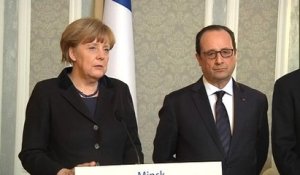 Ukraine: le couple franco-allemand uni pour résoudre la crise