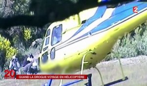 L'hélicoptère, nouvelle méthode des trafiquants de drogue pour éviter la police