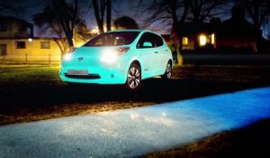 Nissan transforme sa Leaf en luciole !