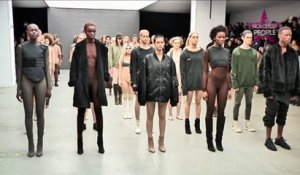 Kanye West : Premiers pas à la Fashion Week, avec le soutien de Kim Kardashian, Rihanna et Jay Z ! (PHOTOS)