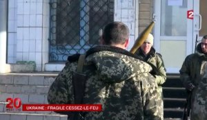 Ukraine : une première journée de cessez-le-feu fragile
