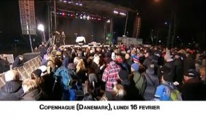 Trente mille Danois rassemblés à Copenhague en hommage aux victimes des attaques