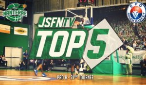 Top 5 - JSF Nanterre vs SPO Rouen (14/02/15) (Pro A - J-21)