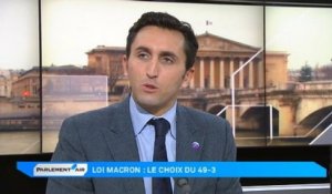 Les UMP Julien Aubert et Jean-Frédéric Poisson évoquent la démission d'Emmanuel Macron