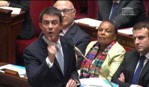 Valls à l'UMP: "Je suis pleinement à ma place, chef du gouvernement"