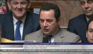 Jean-Frédéric Poisson critique point par point la loi Macron