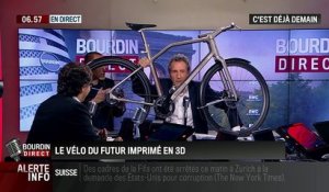 La chronique d'Anthony Morel : Le vélo du futur entièrement imprimé en 3D - 27/05
