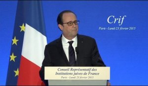 Hollande promet des "sanctions plus rapides et efficaces" contre "les propos de haine"