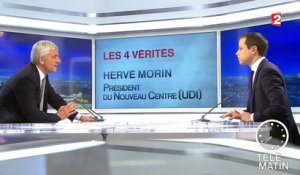 Les 4 Vérités - Hervé Morin : "Le gouvernement n'est pas à la hauteur"
