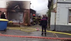 Beaumetz-les-Loges : un violent incendie ravage un salon de coiffure