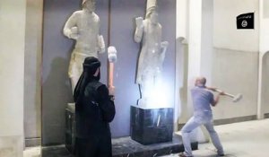 Des djihadistes saccagent le musée de Ninive en Irak
