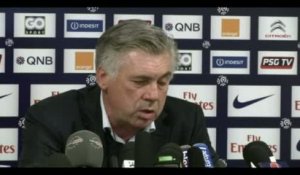 PSG - Ancelotti : «Pas facile de gérer un match avant les vacances»