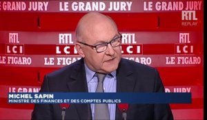Michel Sapin, invité du "Grand Jury RTL/ Le Figaro/ LCI" du 1er mars 2015