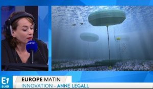 Une centrale électrique à la force des vagues