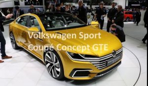 Salon Genève 2015 : le Volkswagen Sport Coupé Concept GTE en vidéo