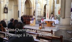 Saint-Quentin : cérémonie en hommage à Pascal Brunner