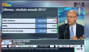 Albioma publie ses résultats annuels 2014: Jacques Petry - 04/03