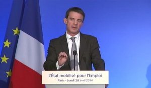 Emploi : Manuel Valls défend le pacte de responsabilité