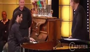 Un cocktail à base de piano, étrange...