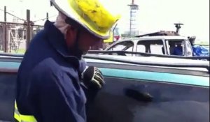 Un futur pompier au doigtier impressionnant