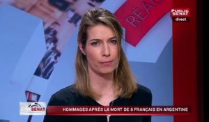 Hommage après la mort de 8 français en Argentine