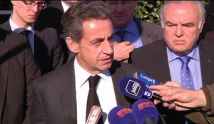 Sarkozy à Fessenheim: "on est au coeur des mensonges proférés depuis 3 ans"