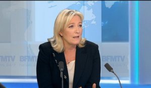 Départementales: Marine Le Pen dénonce une campagne basée sur le "mépris de classe"