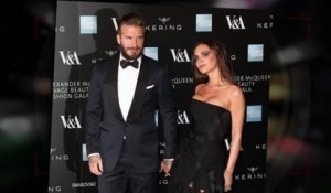 Victoria et David Beckham au Gala Alexander McQueen