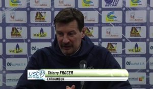 USCL - Angers : Conférence de presse de Thierry Froger (J28 S14/15)