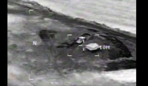 Les images des frappes aériennes contre l'Etat Islamique